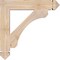 Ekena Millwork Legacy Arts & Crafts Smooth Bracket, Douglas Fir, 3 1/2"W x 22"D x 22"H BKT04X22X22LEC03SDF - alternate 2